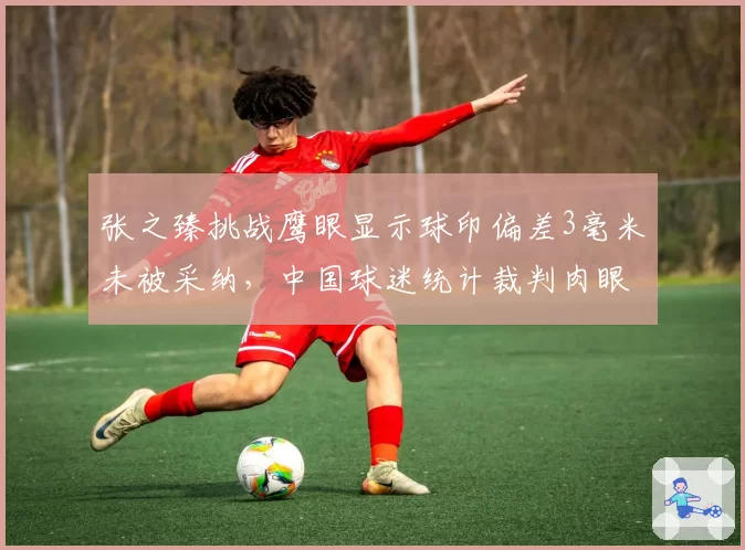 张之臻挑战鹰眼显示球印偏差3毫米未被采纳,中国球迷统计裁判肉眼误判率高达60%
